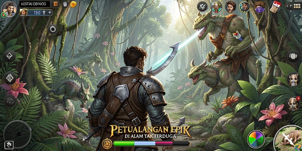 Screenshot gameplay 2757 yang menunjukkan aksi petualangan memukau.