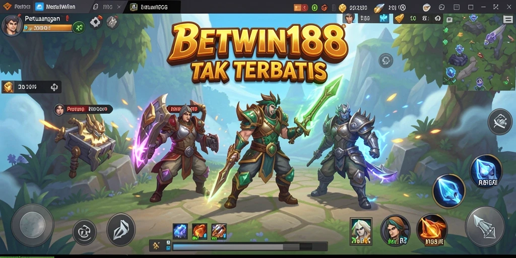 Tampilan gameplay BETWIN188 yang mendebarkan dan penuh aksi.