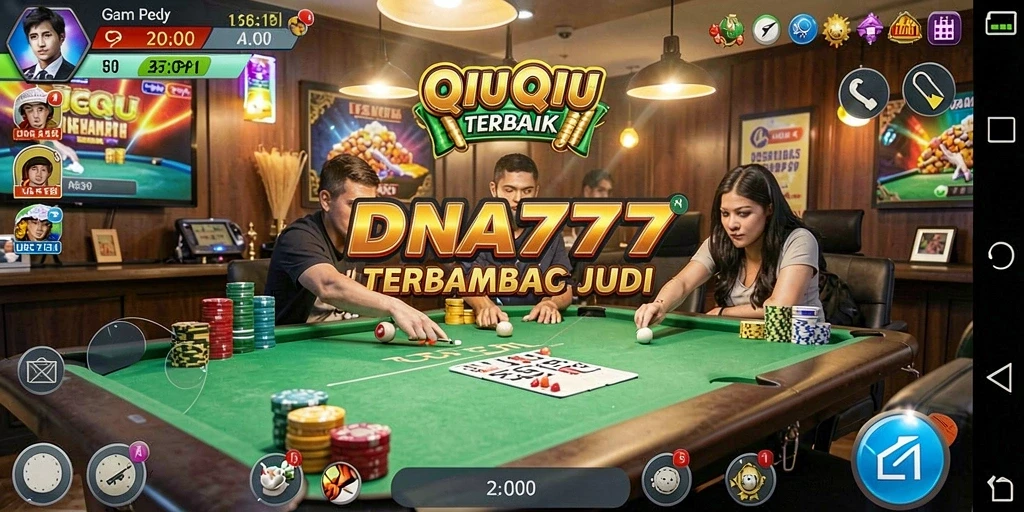Tampilan gameplay QiuQiu yang menarik dan seru.