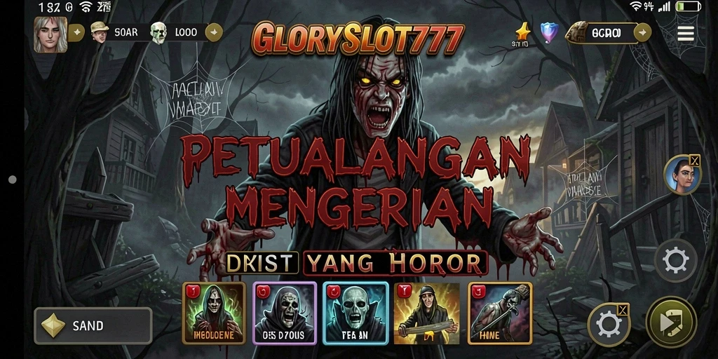 Tampak mencekam dalam suasana gelap dan menakutkan.