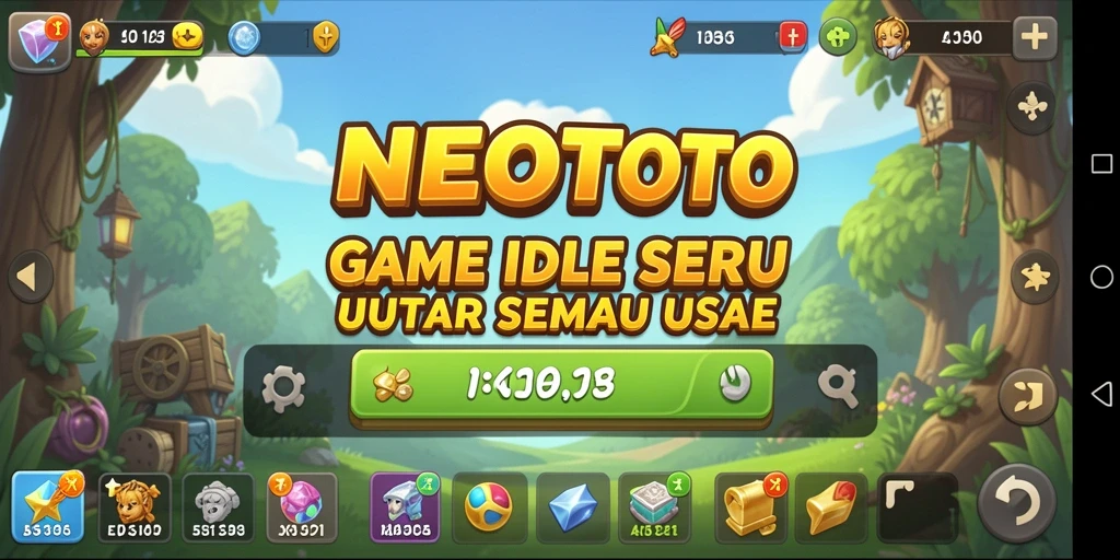 Tampilan gameplay NEOTOTO yang menarik dan penuh aksi.
