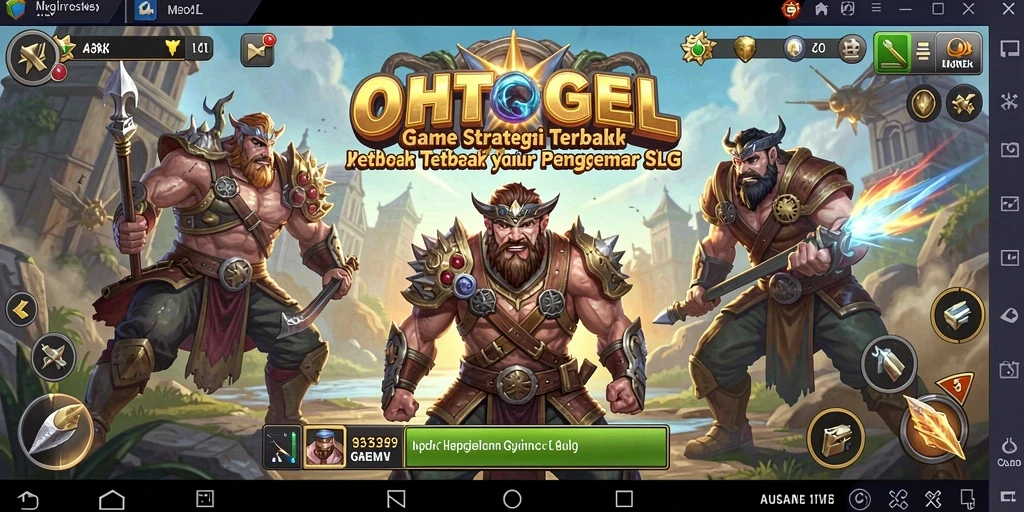 Tampilan gameplay mengasyikkan di OHTOGEL yang penuh strategi.