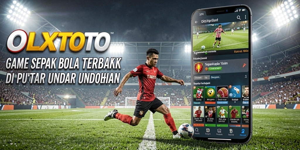Tampilan gameplay menarik dari OLXTOTO yang menghadirkan aksi sepak bola seru.