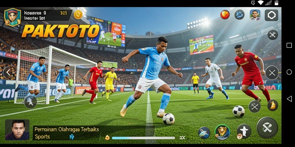 Tampilan gameplay seru dan mendebarkan dalam aplikasi PAKTOTO.