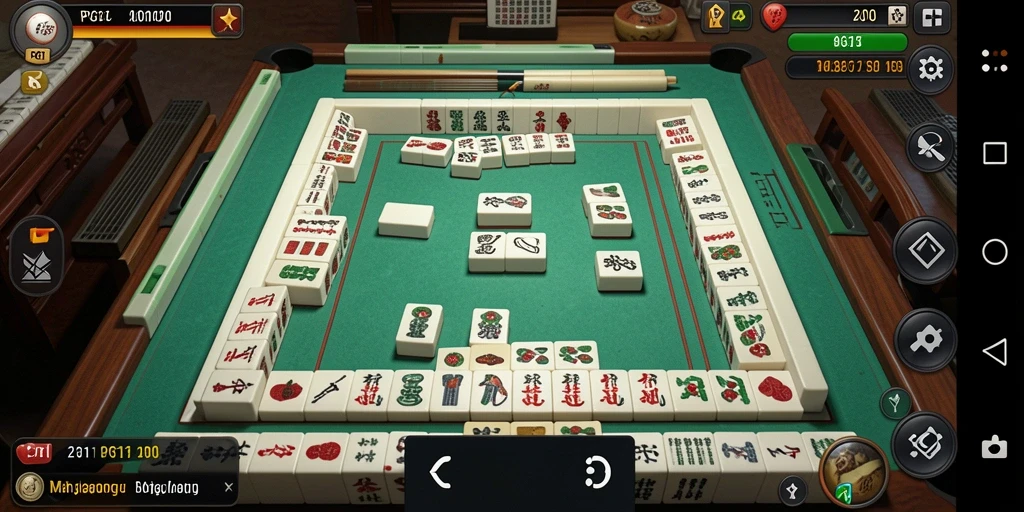 Tangkapan layar PG11 menampilkan pemain yang sedang menikmati permainan Mahjong.
