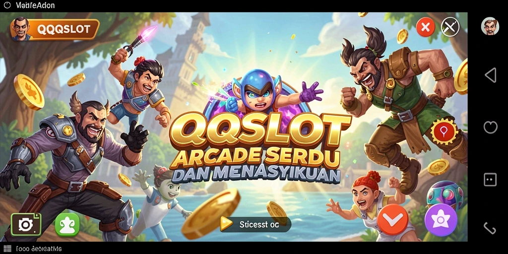Tampilan gameplay seru dan interaktif dari QQSLOT.