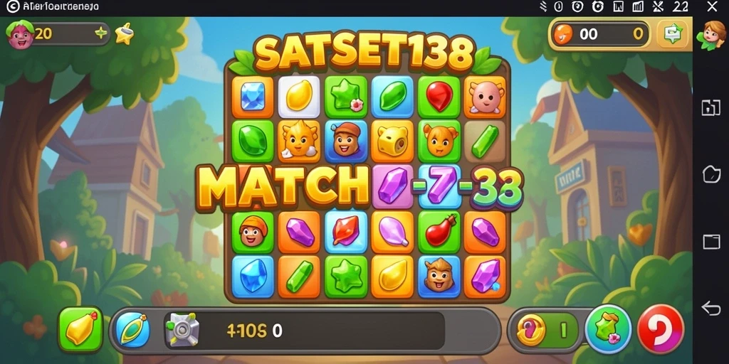Tangkapan layar gameplay SATSET138 yang penuh warna dan seru.