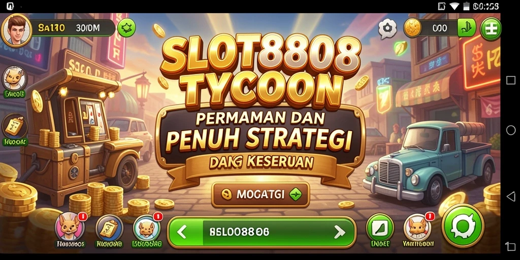 Tampilan gameplay SLOT8808 yang menarik dan strategis.
