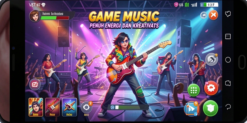 Tampilan gameplay V87 yang mengasyikkan dan interaktif.